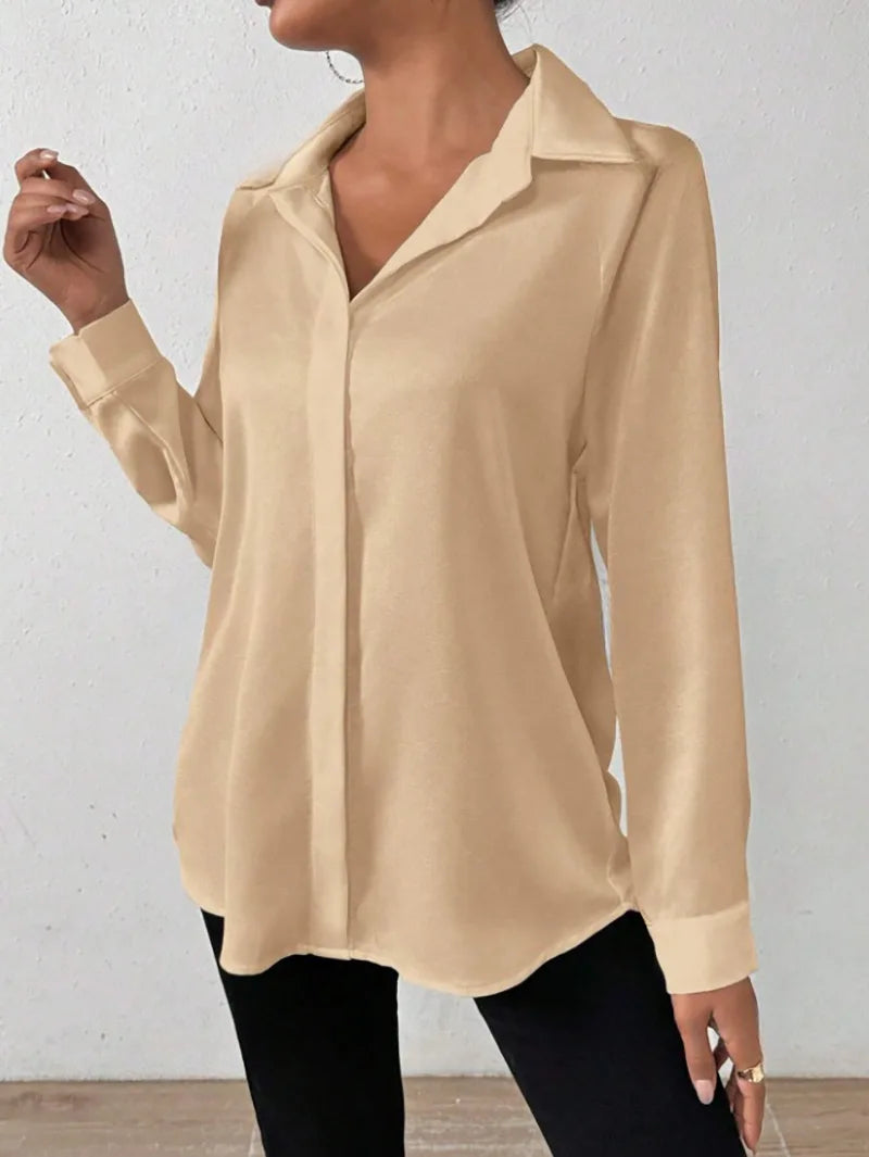 Women's Long Sleeve Ladies Blouse