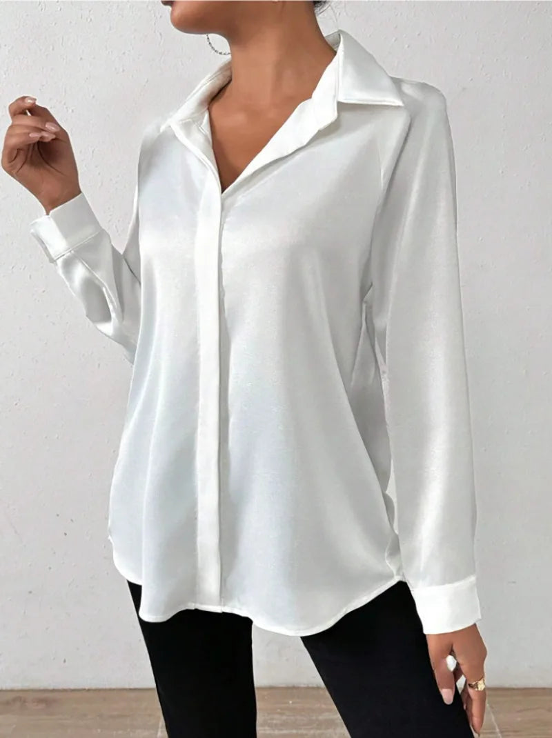 Women's Long Sleeve Ladies Blouse