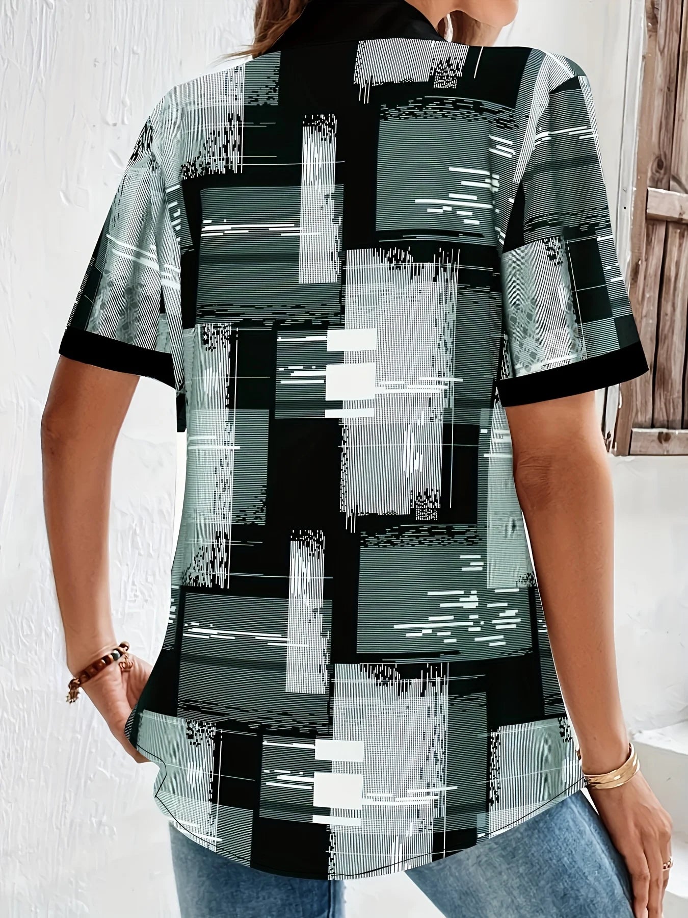 Women's Plus Size Shirt Summer Chic Elegant Shirt